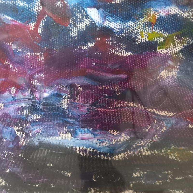 QUADRO PAESAGGIO ASTRATTO | Mercatino dell'Usato Bologna 4