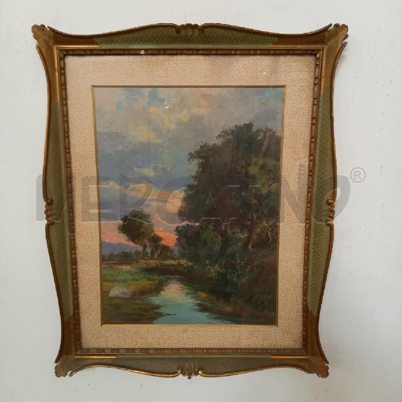 QUADRO PAESAGGIO FIUME | Mercatino dell'Usato Bologna 1