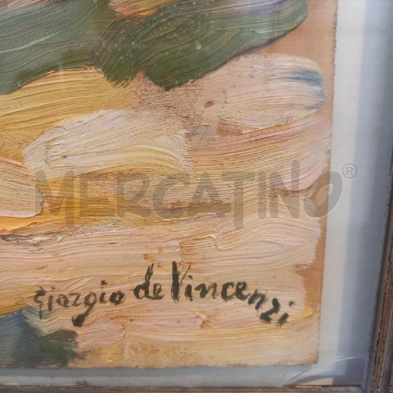 QUADRO PAESAGGIO GIORGIO DE VINCENZI | Mercatino dell'Usato Bologna 2