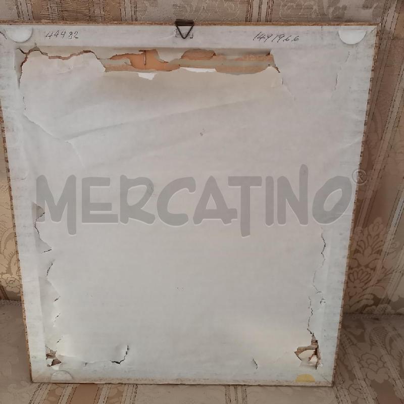 QUADRO PAESAGGIO INVERNALE CON FIGURE | Mercatino dell'Usato Bologna 5