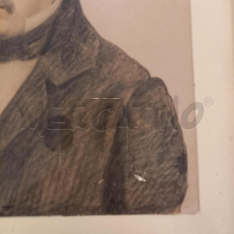 QUADRO RITRATTO MASCHILE CON OCCHIALI | Mercatino dell'Usato Bologna 4