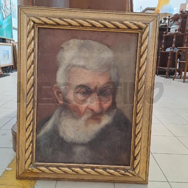 QUADRO RITRTTO ANZIANO CON BARBA | Mercatino dell'Usato Bologna 1