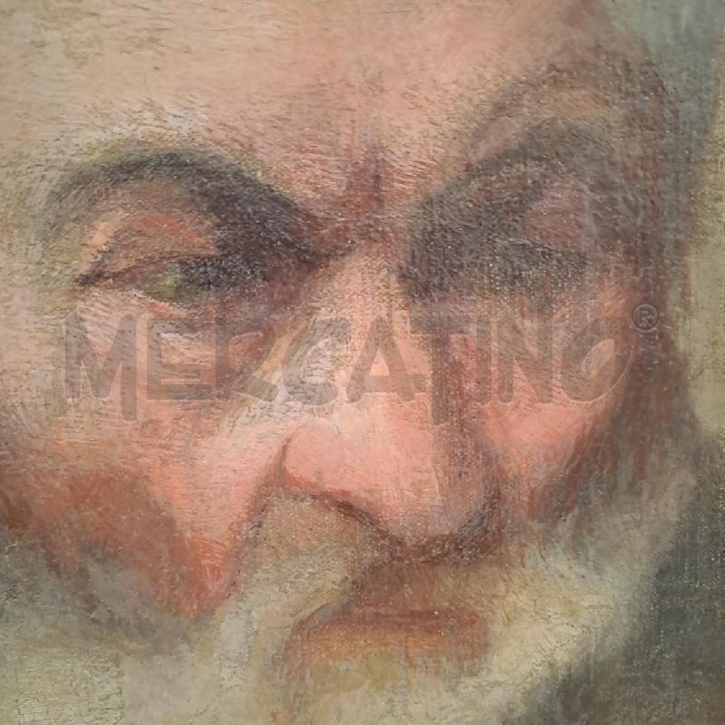 QUADRO RITRTTO ANZIANO CON BARBA | Mercatino dell'Usato Bologna 3