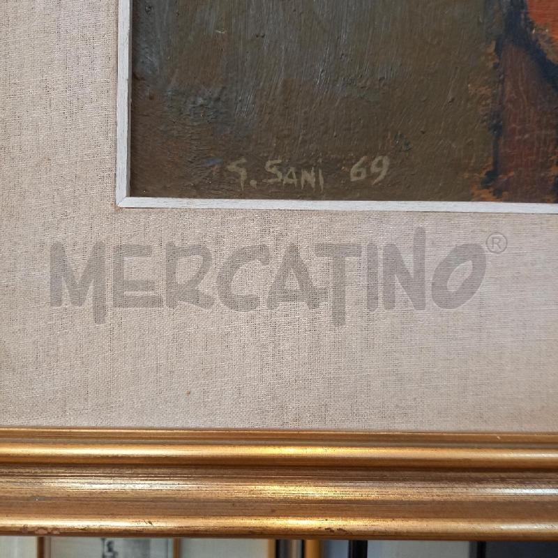 QUADRO SEGGIOLA CON LANTERNA  | Mercatino dell'Usato Bologna 2