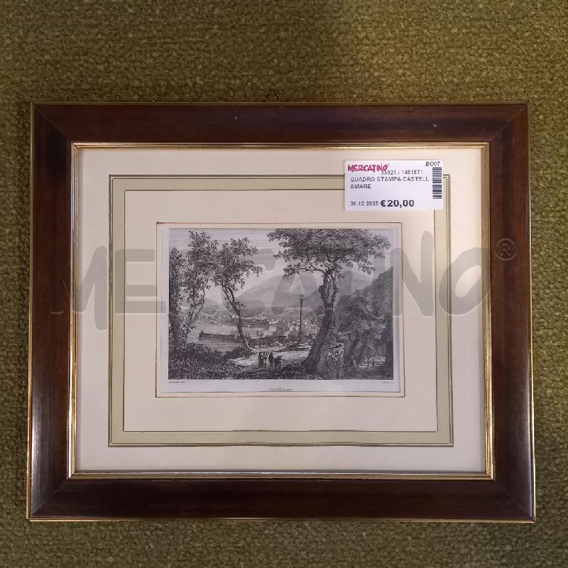 QUADRO STAMPA CASTELLAMARE | Mercatino dell'Usato Bologna 1