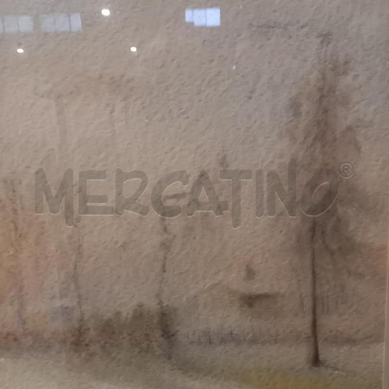 QUADRO TRAMONTO SULLA NEVE ACQUERELLO | Mercatino dell'Usato Bologna 3