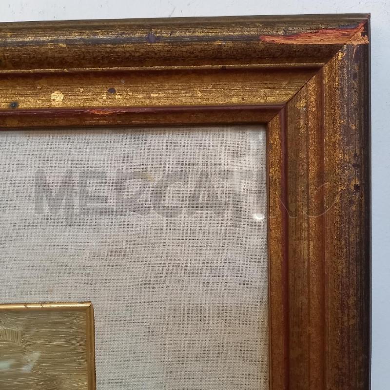 QUADRO VASO BLU CON ROSE | Mercatino dell'Usato Bologna 3