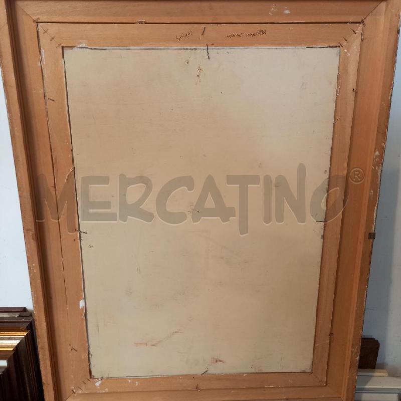 QUADRO VASO CON MARGHERITE VIOLA ACRILICO SU FAESITE  | Mercatino dell'Usato Bologna 5
