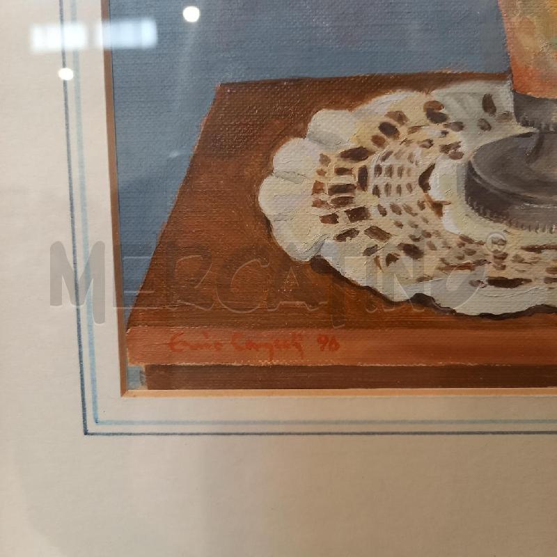 QUADRO VASO CON ROSE CON CENTRINO | Mercatino dell'Usato Bologna 2