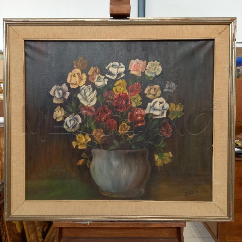 QUADRO VASO DI FIORI BALDI | Mercatino dell'Usato Bologna 1