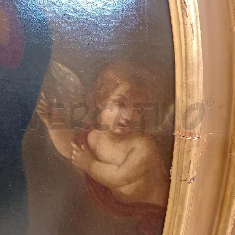 QUADRO VECCHIO MADONNA IN OVALE | Mercatino dell'Usato Bologna 4