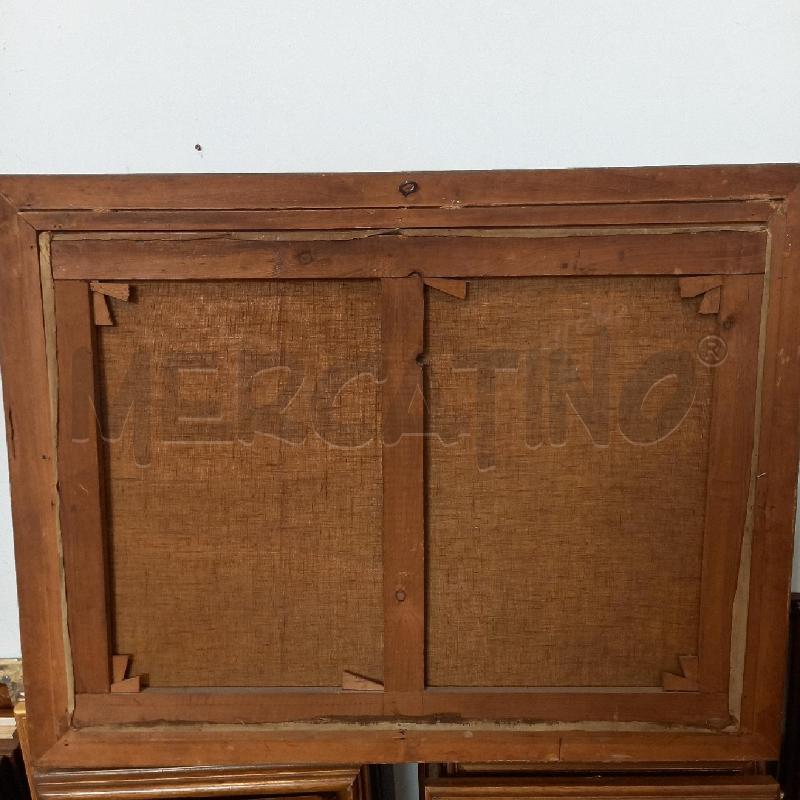 QUADRO VEDUTA CON DUE ALBERI  | Mercatino dell'Usato Bologna 5