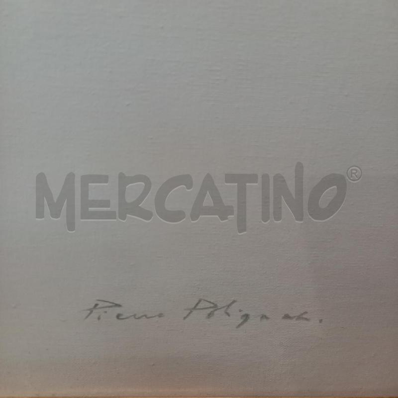 QUADRO VEDUTA CON FIGURA FEMMINILE CON BICI | Mercatino dell'Usato Bologna 2