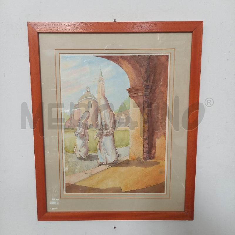 QUADRO VEDUTA CON SUORE | Mercatino dell'Usato Bologna 1