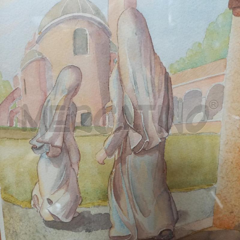 QUADRO VEDUTA CON SUORE | Mercatino dell'Usato Bologna 3