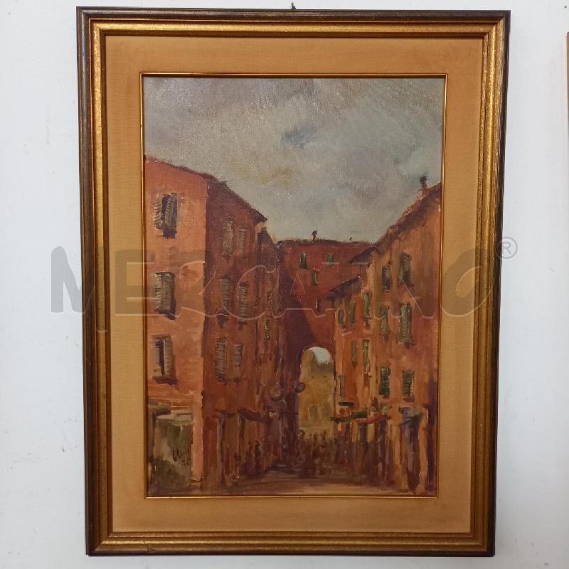 QUADRO VIA ANIMATA CON ARCO | Mercatino dell'Usato Bologna 1