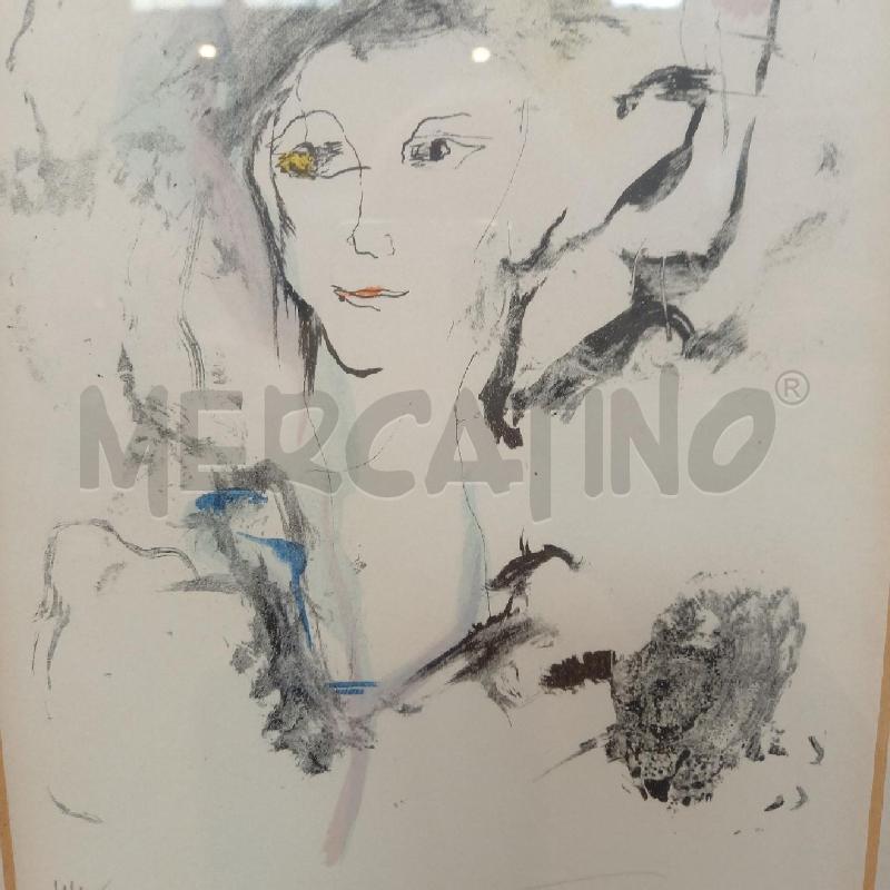 QUADRO VOLTO CON CAPPELLO | Mercatino dell'Usato Bologna 4