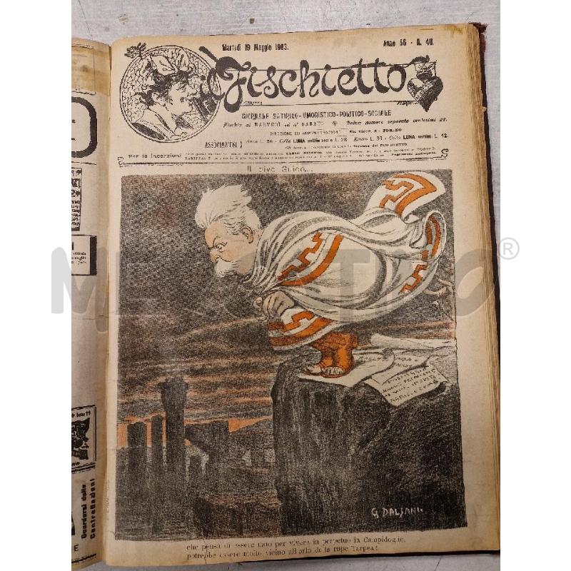 RACCOLTA ILFISCHIETTO 1903  DAL 1 AL 52   ANNO 56 | Mercatino dell'Usato Bologna 3