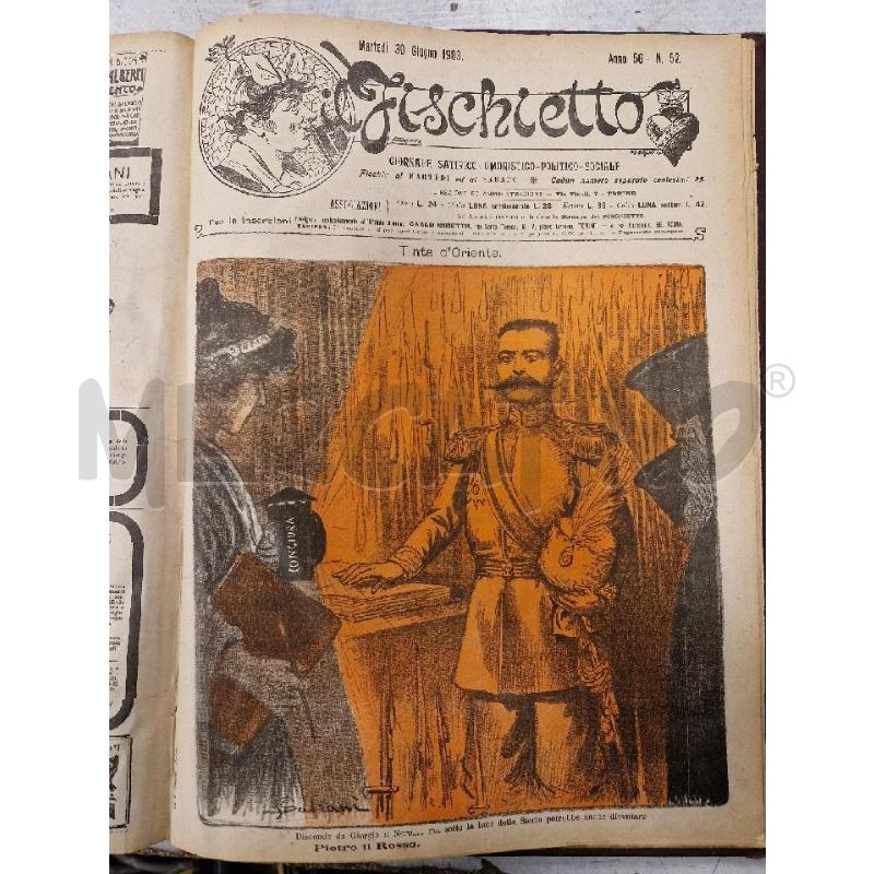 RACCOLTA ILFISCHIETTO 1903  DAL 1 AL 52   ANNO 56 | Mercatino dell'Usato Bologna 4