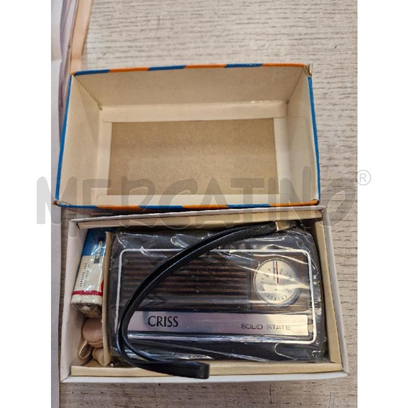 RADIOLINA DA COLLEZIONE CRISS SOLID STASTE RADIO | Mercatino dell'Usato Bologna 1