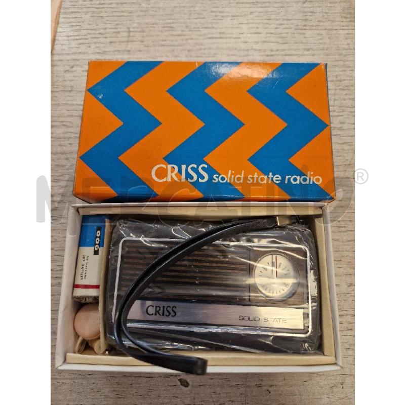 RADIOLINA DA COLLEZIONE CRISS SOLID STASTE RADIO | Mercatino dell'Usato Bologna 2