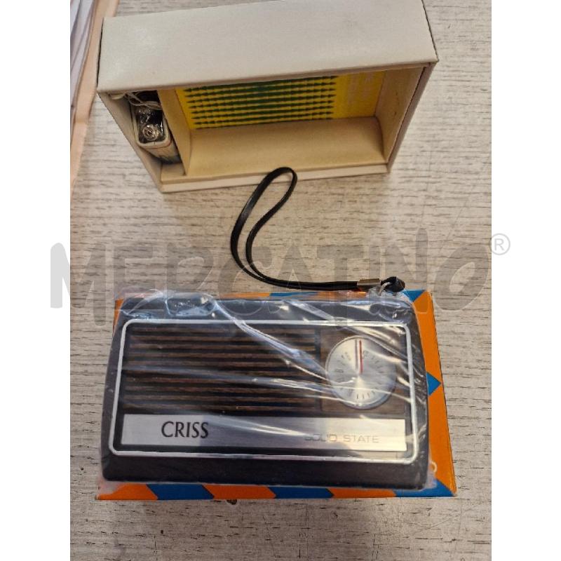 RADIOLINA DA COLLEZIONE CRISS SOLID STATE | Mercatino dell'Usato Bologna 2
