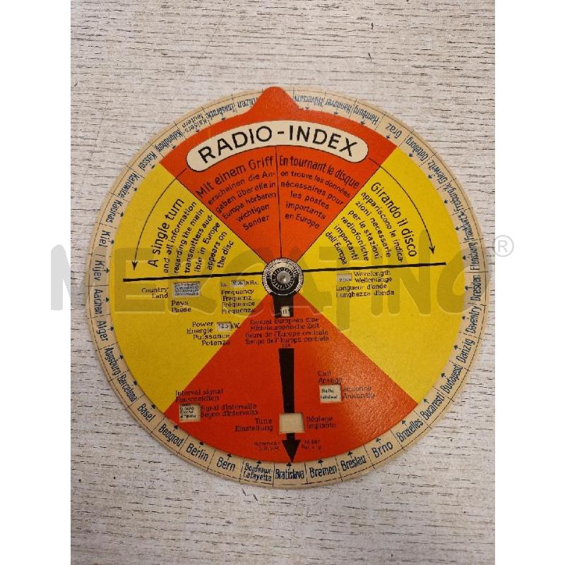 RADIO INDEX  | Mercatino dell'Usato Bologna 1