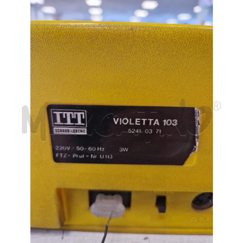 RADIO ITT VIOLETTA | Mercatino dell'Usato Bologna 4