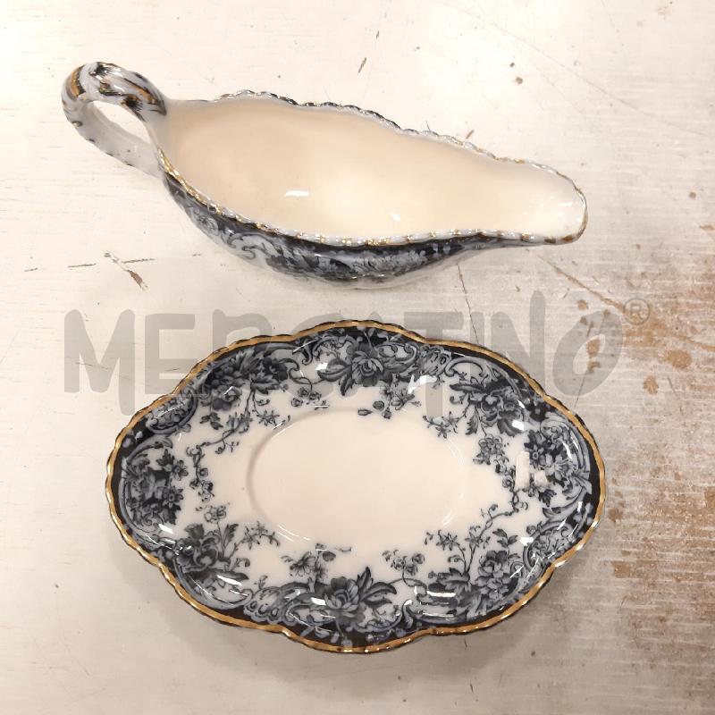 SALSIERA CON PIATTINO CHATSWORTH | Mercatino dell'Usato Bologna 3