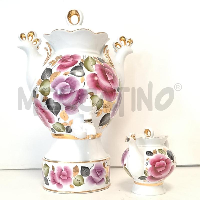 SAMOVAR IN CERAMICA  CON TEIERA | Mercatino dell'Usato Bologna 1