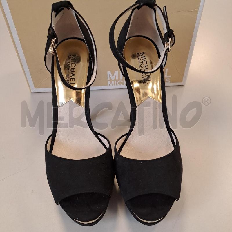SANDALI DONNA MICHAEL KORS NERO SUDE | Mercatino dell'Usato Bologna 2