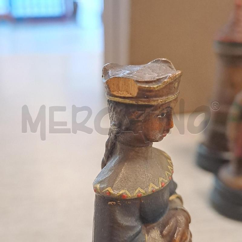 SCACCHI KING ARTHUR ANRI LEGNO | Mercatino dell'Usato Bologna 5