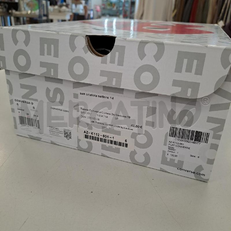 SCARPE DONNA CONVERSE COMME DES GARCONS | Mercatino dell'Usato Bologna 2