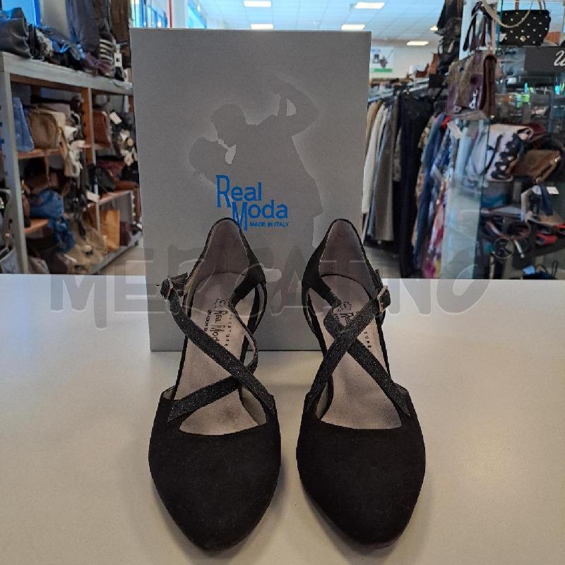SCARPE DONNA DA BALLO GLITTER NERO | Mercatino dell'Usato Bologna 2