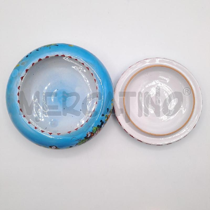 SCATOLA CERAMICA MORELLI AZZURRA | Mercatino dell'Usato Bologna 4