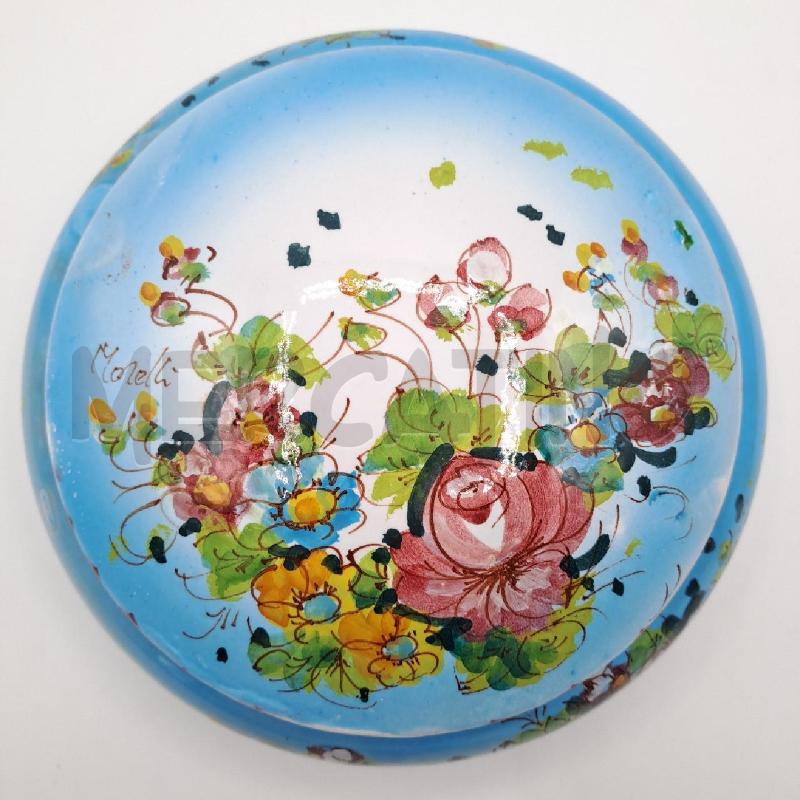 SCATOLA CERAMICA MORELLI AZZURRA | Mercatino dell'Usato Bologna 5