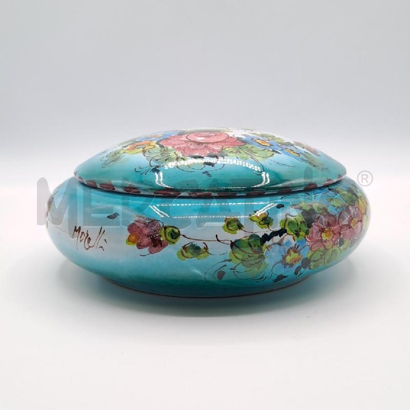 SCATOLA CERAMICA MORELLI VERDE | Mercatino dell'Usato Bologna 2