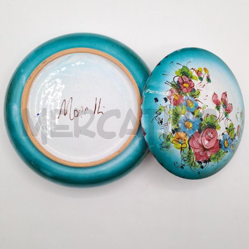 SCATOLA CERAMICA MORELLI VERDE | Mercatino dell'Usato Bologna 3