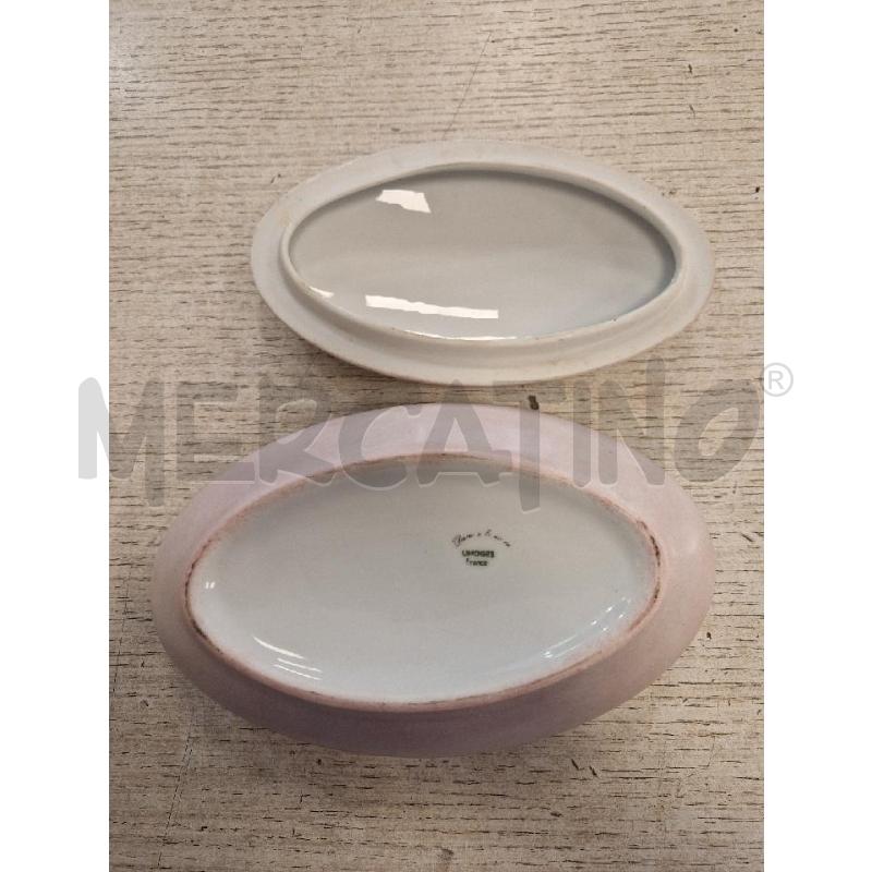 SCATOLA FIORI ROSA LIMOGES | Mercatino dell'Usato Bologna 4