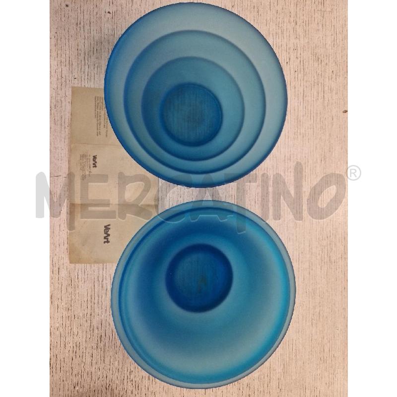 SCATOLA VETRO BLU VEART MURANO | Mercatino dell'Usato Bologna 5