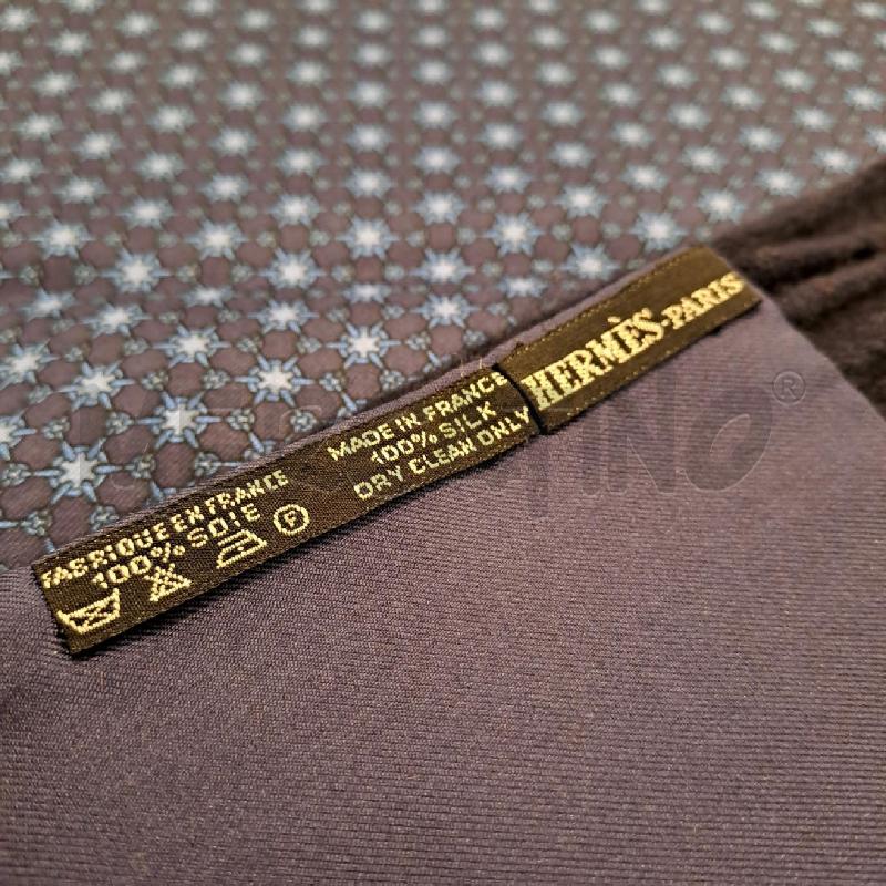 SCIARPA UOMO HERMES BLU SETA CACHEMERE LANA | Mercatino dell'Usato Bologna 2