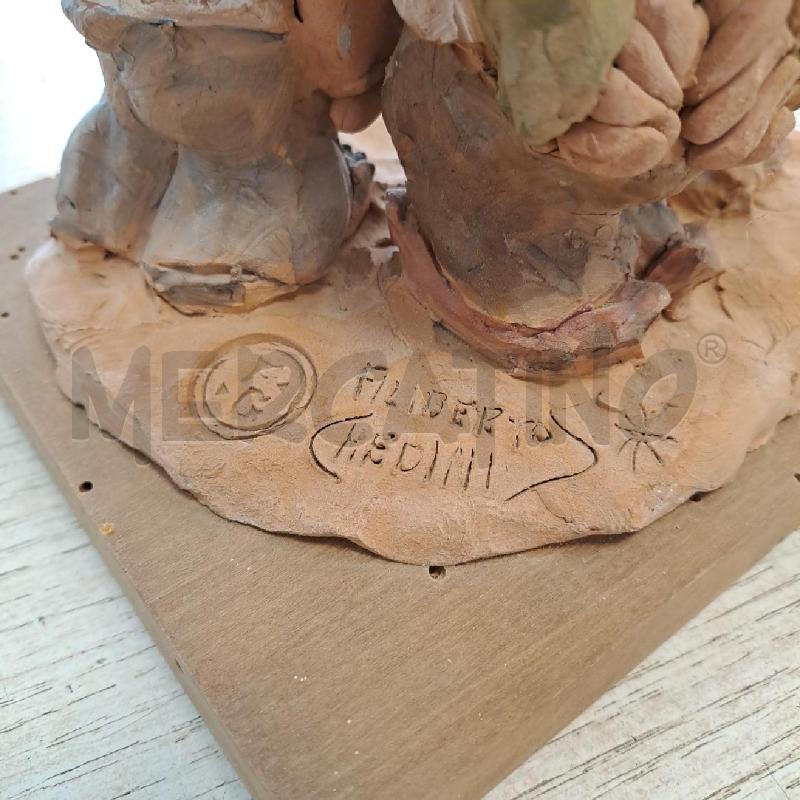 SCULTURA 3 PRESONAGGI F. GHEDINI | Mercatino dell'Usato Bologna 3