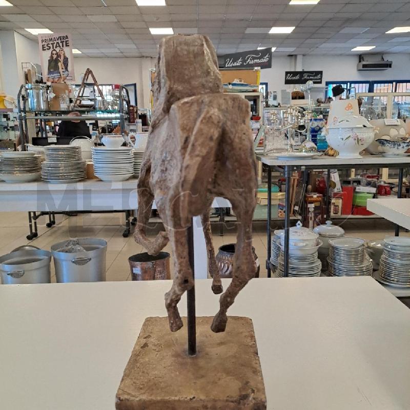 SCULTURA CAVALIERE GUERRINO BARDEGGIA | Mercatino dell'Usato Bologna 3