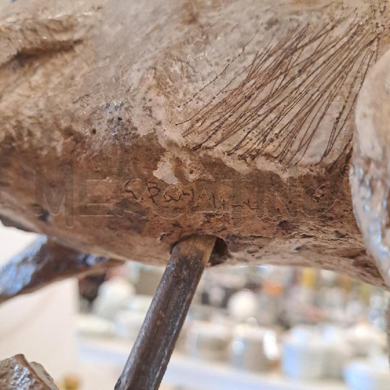 SCULTURA CAVALIERE GUERRINO BARDEGGIA | Mercatino dell'Usato Bologna 4
