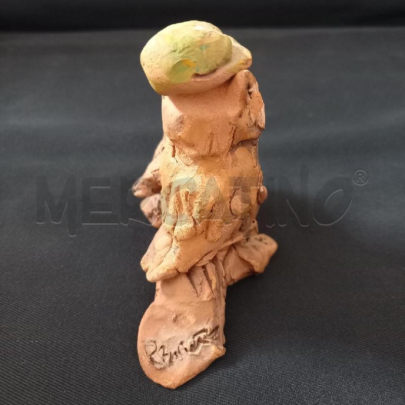 SCULTURA GUFI TERRACOTTA BARBATO9 | Mercatino dell'Usato Bologna 2