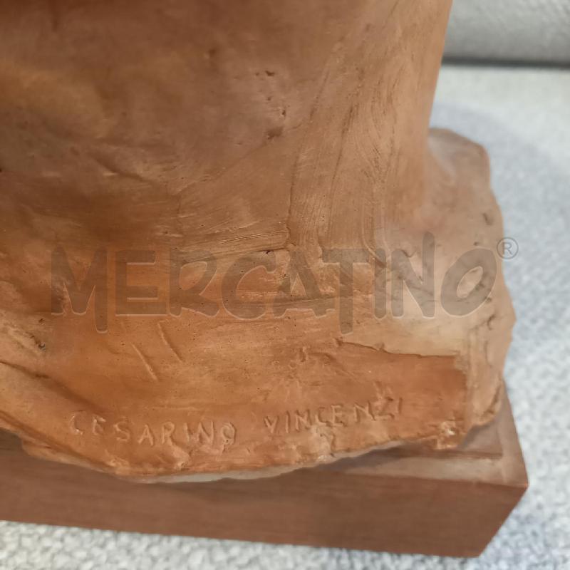 SCULTURA TERRACOTTA CESARINO VINCENZI | Mercatino dell'Usato Bologna 3