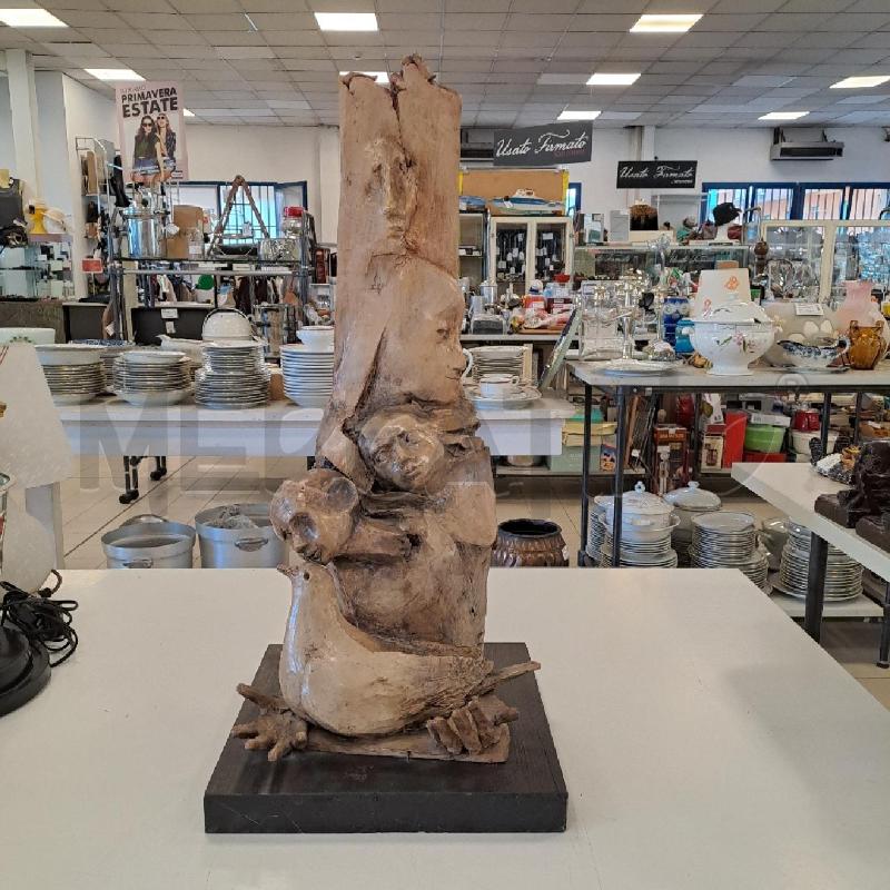 SCULTURA VOLTO MANI GUERRINO BARDEGGIA | Mercatino dell'Usato Bologna 1