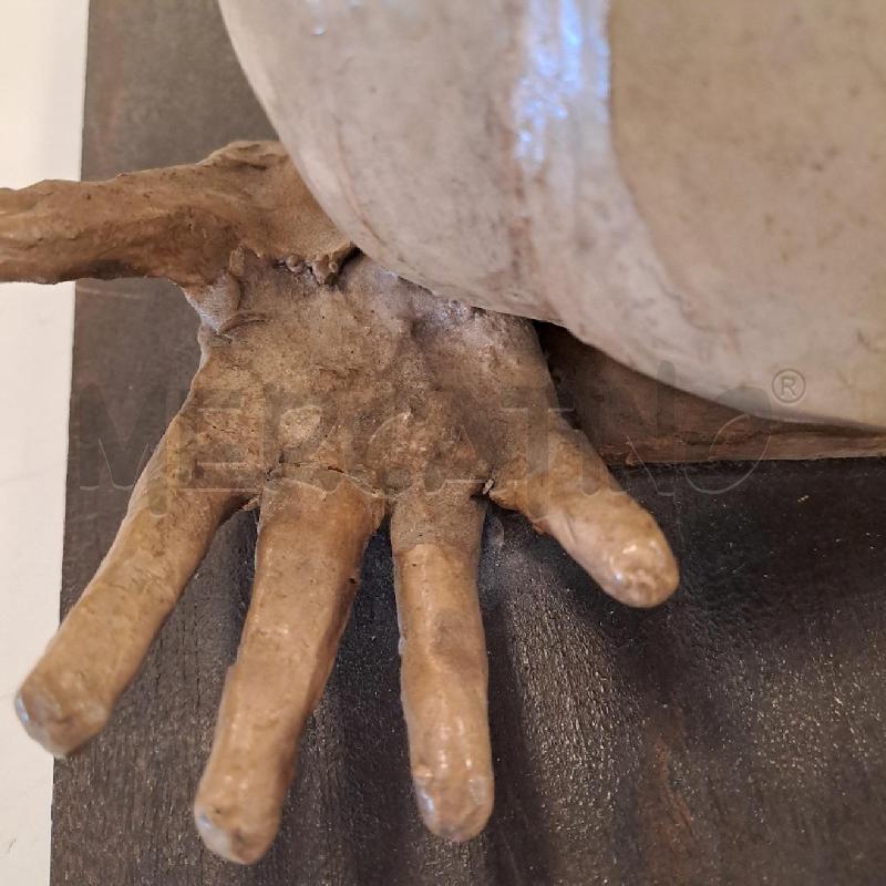 SCULTURA VOLTO MANI GUERRINO BARDEGGIA | Mercatino dell'Usato Bologna 2