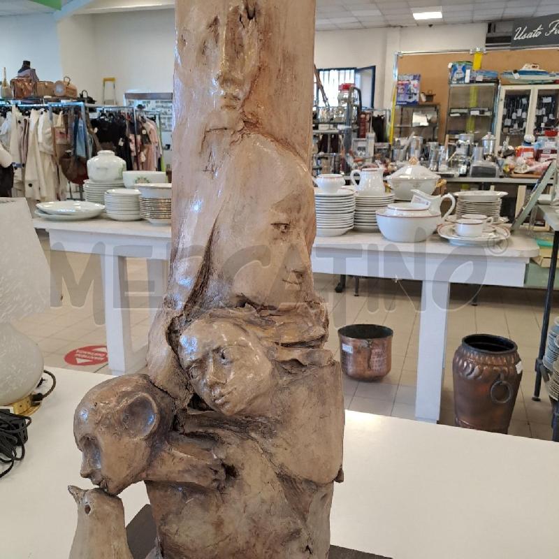 SCULTURA VOLTO MANI GUERRINO BARDEGGIA | Mercatino dell'Usato Bologna 3