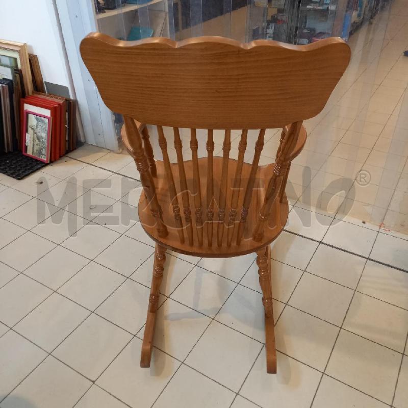 SEDIA DONDOLO LEGNO | Mercatino dell'Usato Bologna 3